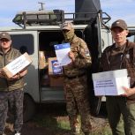 Донская «Единая Россия» доставила помощь в батальон «Ростов» и соцучреждения Запорожской области