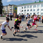 "Сила  России" провела легкоатлетическую эстафету