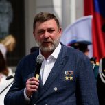 Депутат Госдумы Дмитрий Саблин обратился к участникам фестиваля «Кадетская весна» в Бекасово