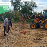 В Орловском муниципальном округе идут работы по благоустройству дворовых территорий