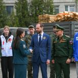 От Тверской области направили гуманитарный груз бойцам на СВО