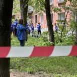Активисты «Молодой Гвардии Единой России» помогают устранять последствия ночной атаки БПЛА на Рязань
