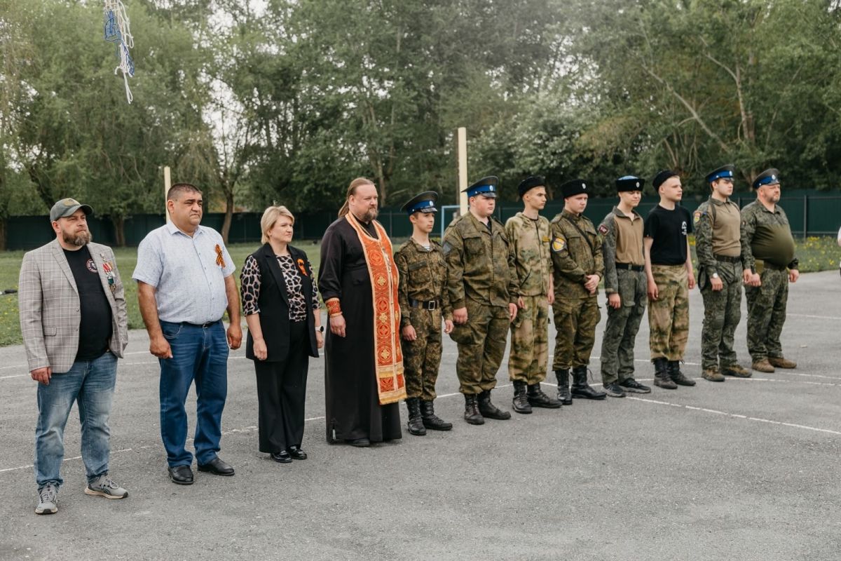 Коркинские школьники приняли участие в «Георгиевской весне»