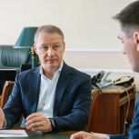 Аркадий Фомин провел рабочую встречу с Иваном Никитиным и Александром Кузьминым