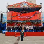 В столице Приморья прошёл детский Парад Победы