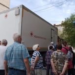 По инициативе «Единой России» в Новосибирске организовали выездную диспансеризацию