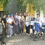 В Апастово организовали мастер-классы для мам и детей