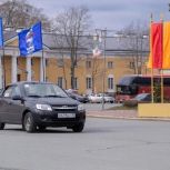 В Петрозаводске прошел автопробег в честь Дня Победы