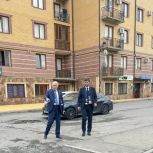 В Магасе был проведен мониторинг качества ямочного ремонта дорог в рамках реализации Народной программы Единой России