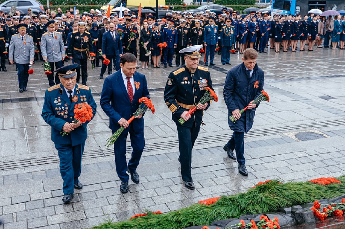 Память погибших в Великой Отечественной войне почтили в Приморье