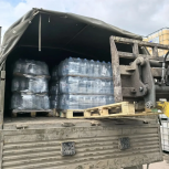 Фура с питьевой водой из Липецка отправилась на СВО