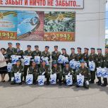 «Единая Россия» поддержала строевой конкурс юнармейских отрядов в честь 81-й годовщины Победы в Харабали