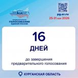 До завершения предварительного голосования осталось 16 дней