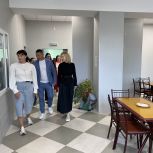 В Красненской школе Херсонской области, включенной в народную программу «Единой России», заработал отремонтированный пищеблок