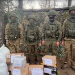Аксубаевцы привезли бойцам рабочие инструменты, запчасти, мотоцикл