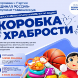 Сторонники Партии "Единая Россия" запускают Всероссийскую благотворительную акцию «Коробка храбрости»