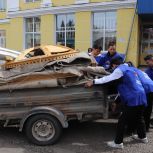 Юрта Дружбы из Тувы доставлена в волонтёрский лагерь «Курский рубеж» и станет символом единения волонтеров со всей России