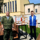 Штаб общественной поддержки «Единой России» направил гуманитарную помощь бойцам полка 1044