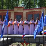 В Илишевском районе открыли памятник Защитникам Отечества