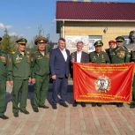 В Кайбицком районе открыли бюст полного кавалера ордена Славы Василия Платонова