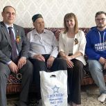 В Буинском районе поздравили ветеранов с наступающим Днем Победы