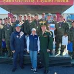 Курсанты ТВВИКУ соревновались в рамках марафона "Сила России"