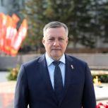 Поздравление Игоря Кобзева с 81-й годовщиной Победы в Великой Отечественной войне