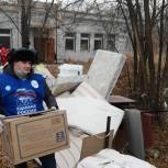 Волгоградские волонтеры помогли в уборе складских помещений детской инфекционной больницы