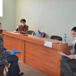 Заместитель председателя белгородской областной Думы Елена Бондаренко провела приём граждан