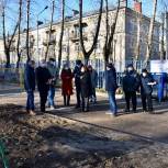 Партийцы Балашихи взяли на контроль восстановление прогулочной площадки детского сада в микрорайоне Северный