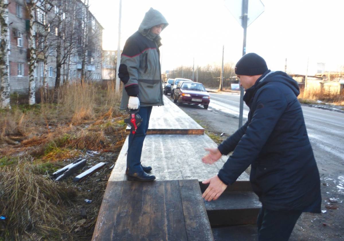 В Архангельске продолжается благоустройство городской среды