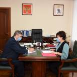 Светлана Солнцева: Встреча с председателем Госсобрания Республики Марий Эл