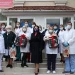 Анна Кувычко поблагодарила медиков за работу во время пандемии