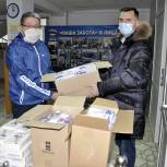В Башкортостане предприниматели передали для волонтеров бесконтактные термометры и перчатки