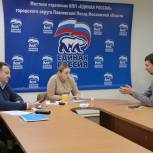 Линара Самединова провела рабочую встречу с председателем общественной организации «Росток»