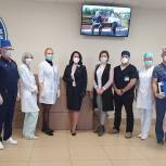 Анна Кувычко в рамках акции «Мы вместе» вручила благодарности волгоградским врачам