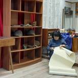 Волонтеры Подмосковья помогли в ремонте музея Великой Отечественной войны