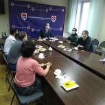 Калининский район: Встреча с активной молодежью района