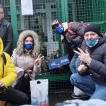 Единороссы Восточного округа Москвы помогли приюту для животных