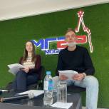 Молодогвардейцы Москвы и сторонники партии «Единая Россия» приняли участие в РосКвизе