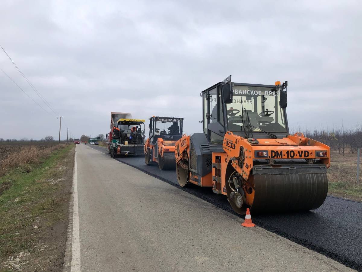 Завершаются работы по восстановлению автомобильной дороги Нарткала – Озрек  – Ст. Урух