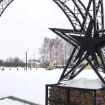 В центре села Кудеярово в Лукояновском районе благоустроили сквер
