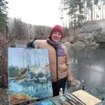 Группа художников из разных регионов России приехала на Пленэр-2021 в Верхнеуральский район