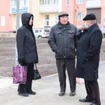 Панков обсудил с жителями Юбилейного строительство нового парка и поликлиники