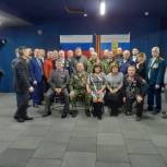 Денис Лапотышкин поздравил  ветеранов, воевавших в горячих точках