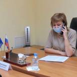 Ирина Просоленко провела дистанционный прием граждан