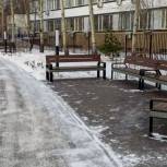 В Советском районе проверили работу по содержанию и уборке от снега общественных пространств