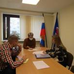 Татьяна Тюрина провела прием граждан