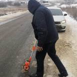 Единственную дорогу к селу Нехорошево в Лукояновском районе отремонтировали по нацпроекту