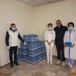 Волонтёры доставили ещё полтонны питьевой воды медикам Читы